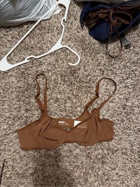aerie Brown Underwire Bralette Camisole